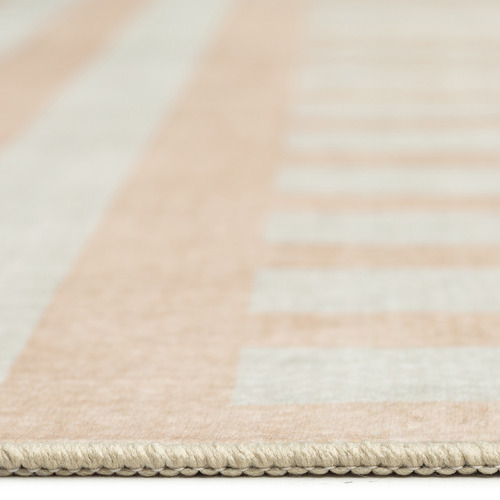 Beige Madison Machine Washable Rug