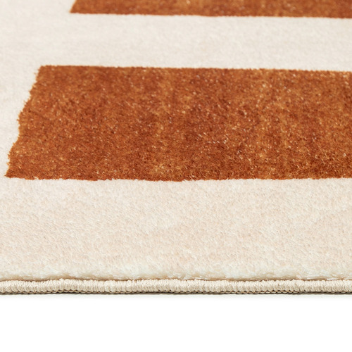 Rust Yorkville Machine Washable Rug