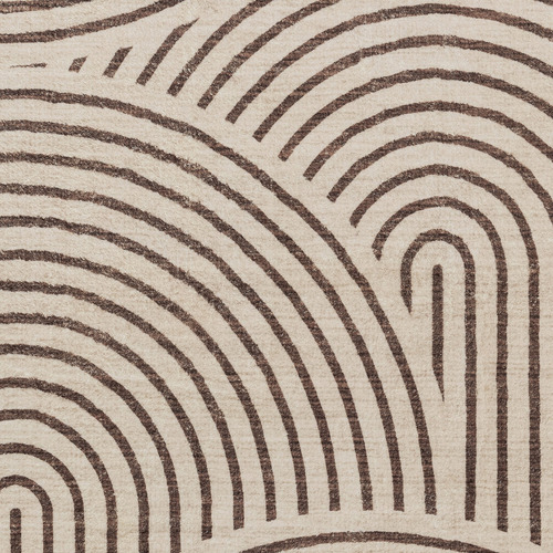 Brown Glendale Machine Washable Rug