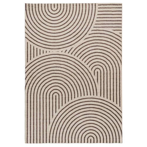 Brown Glendale Machine Washable Rug