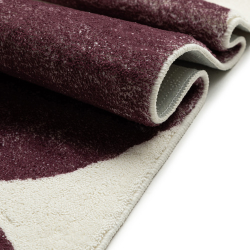 Burgundy Winslow Machine Washable Rug