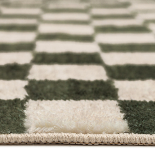 Green Cordova Machine Washable Rug