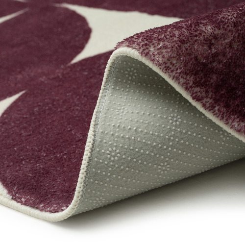 Burgundy Winslow Machine Washable Rug