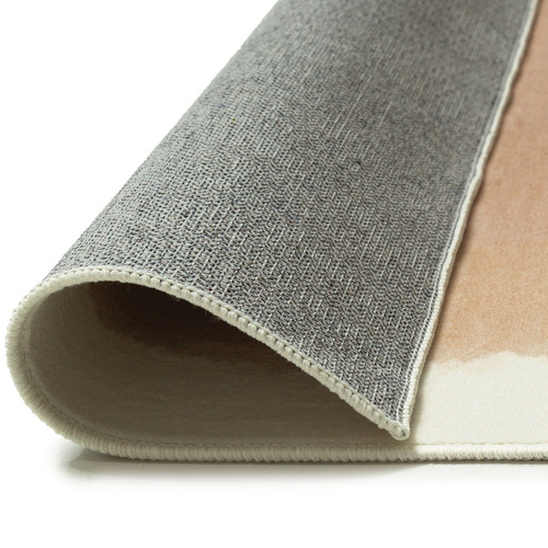 Beige Taranto Machine Washable Rug