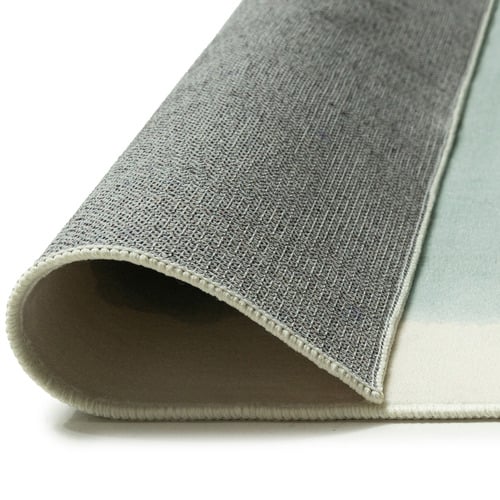 Blue Taranto Machine Washable Rug