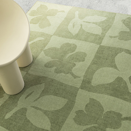 Green Culver Machine Washable Rug