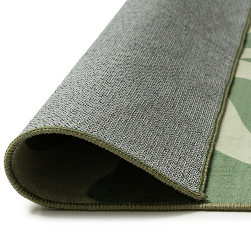 Green Montrose Machine Washable Rug