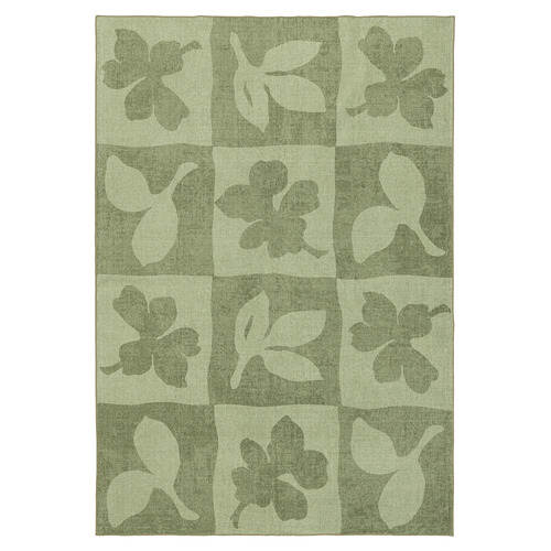 Green Culver Machine Washable Rug