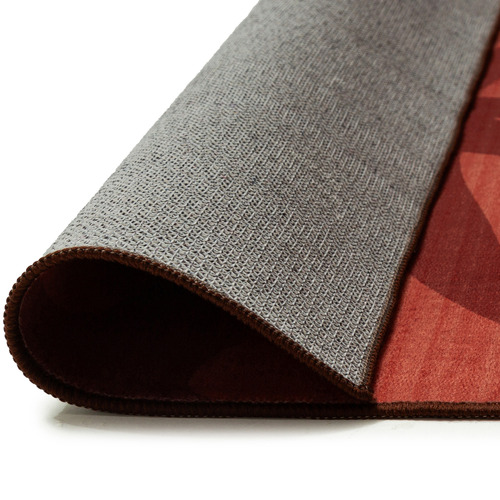 Red Montrose Machine Washable Rug