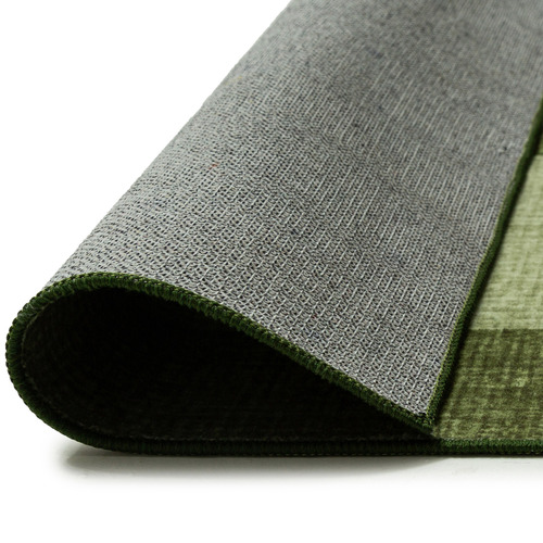 Green Benton Machine Washable Rug