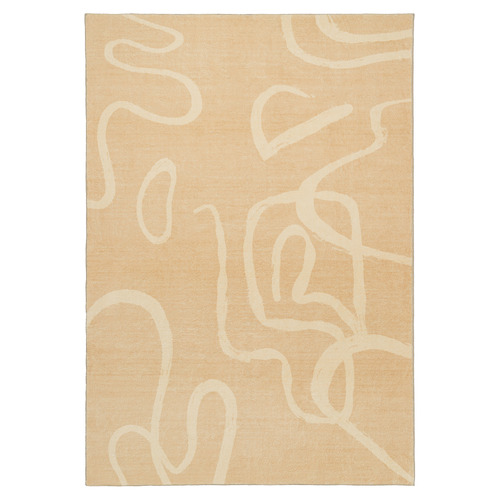 Sand Sheridan Machine Washable Rug