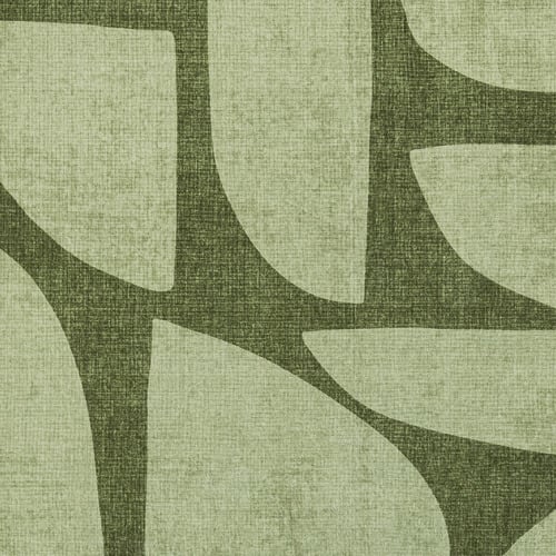 Green Benton Machine Washable Rug