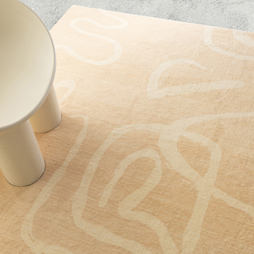 Sand Sheridan Machine Washable Rug