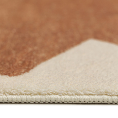 Brown Seymour Machine Washable Rug