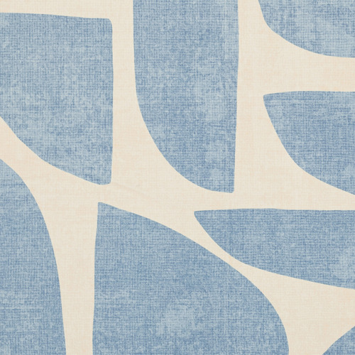 Blue Benton Machine Washable Rug