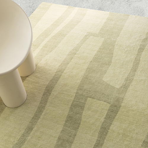 Green Payton Machine Washable Rug