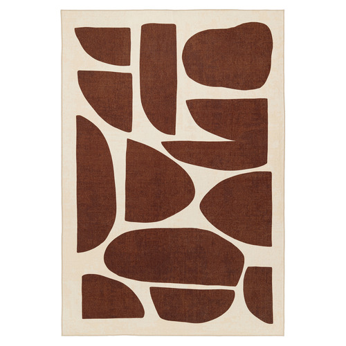 Brown Benton Machine Washable Rug
