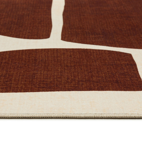 Brown Benton Machine Washable Rug
