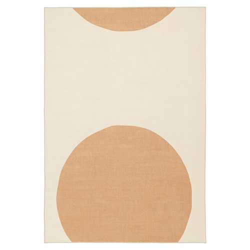 Cream Dorado Machine Washable Rug