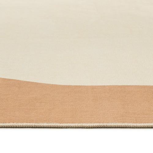 Cream Dorado Machine Washable Rug