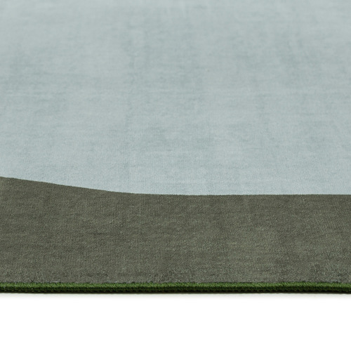 Green Dorado Machine Washable Rug