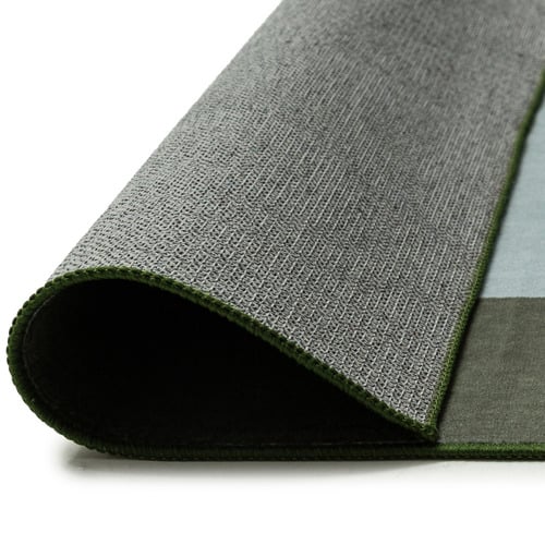 Green Dorado Machine Washable Rug