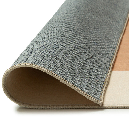 Orange Dorado Machine Washable Rug