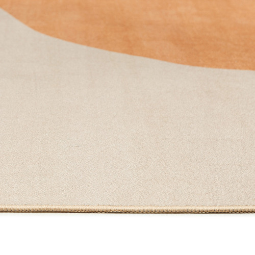 Rust Haines Machine Washable Rug