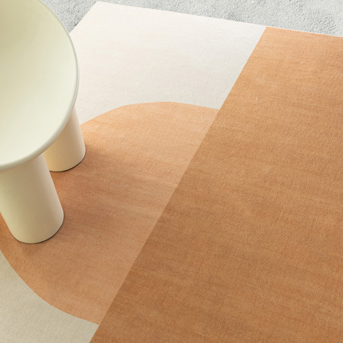 Rust Haines Machine Washable Rug