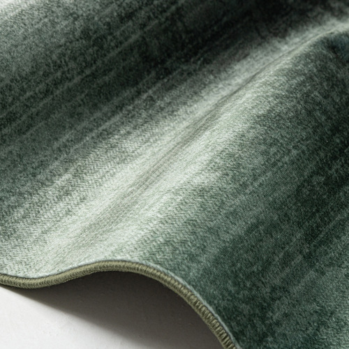 Green Colson Machine Washable Rug