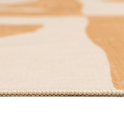 Beige Faryn Machine Washable Rug