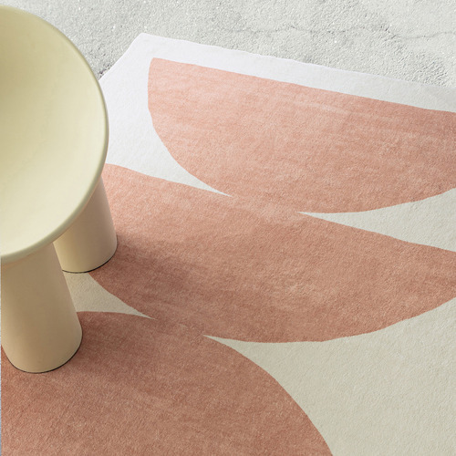 Terracotta Kairo Machine Washable Rug