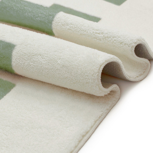 Green Kairo Machine Washable Rug