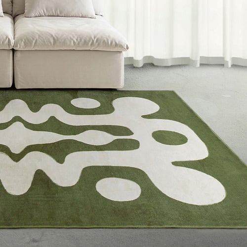 Olive & Ivory Oraen Machine Washable Rug