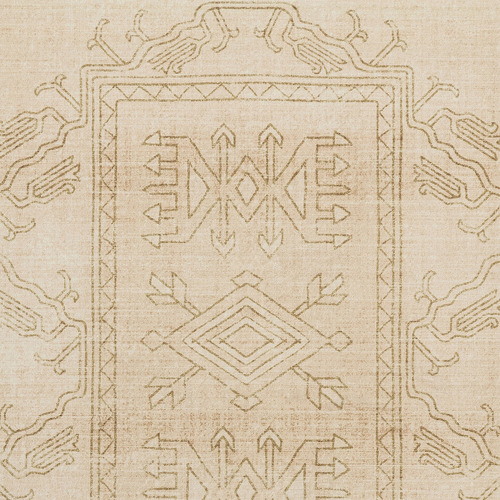 Beige Oraen Machine Washable Rug
