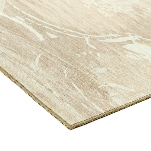 Beige Aine Machine Washable Indoor/Outdoor Rug