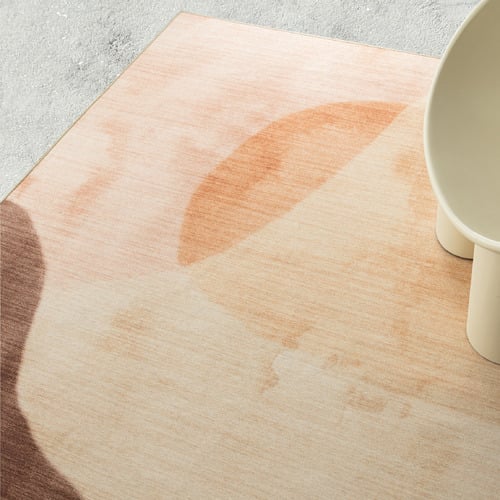 Blush Yelena Washable Indoor/Outdoor Rug