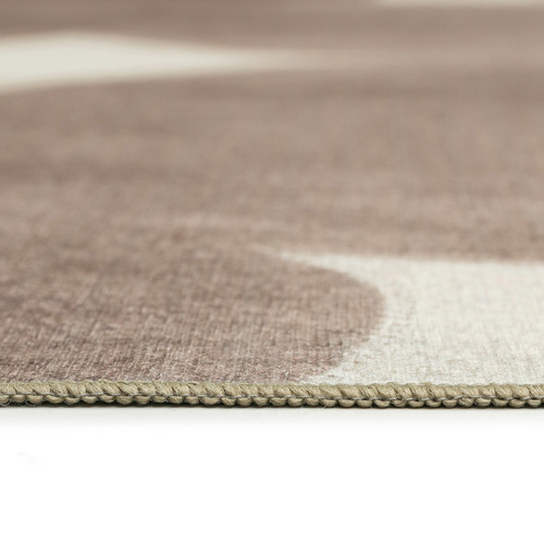 Taupe Nisha Washable Indoor/Outdoor Rug