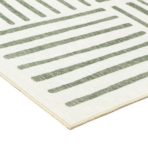 Green Naila Washable Indoor/Outdoor Rug