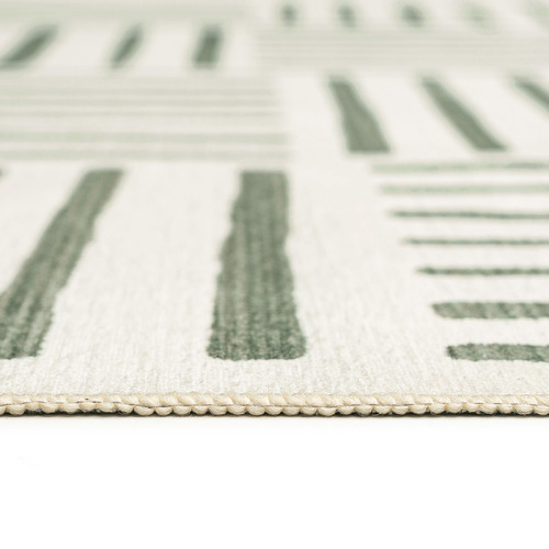 Green Naila Washable Indoor/Outdoor Rug