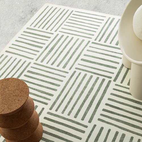 Green Naila Washable Indoor/Outdoor Rug