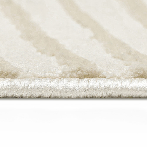 Cream & Beige Kezia Machine Washable Rug