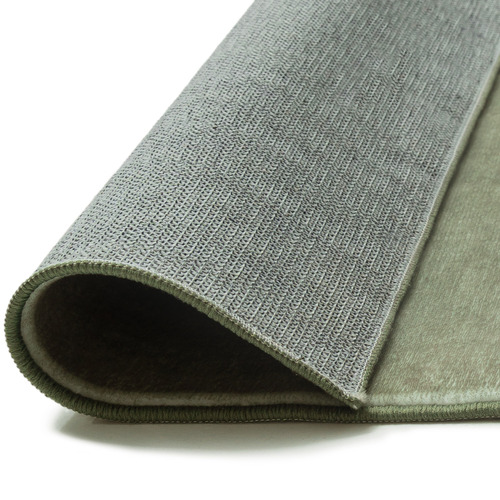 Green Caius Machine Washable Rug