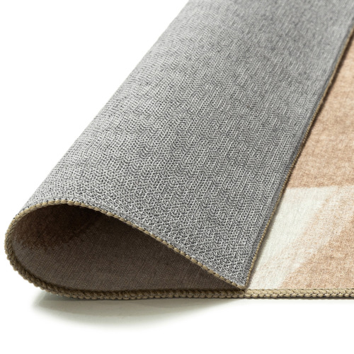 Beige & Ivory Nisha Washable Indoor/Outdoor Rug