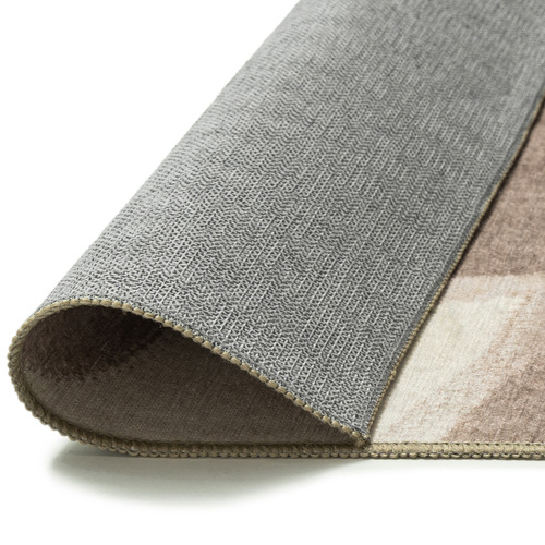 Taupe Nisha Washable Indoor/Outdoor Rug
