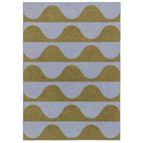 Olive & Blue Keoni Washable Indoor/Outdoor Rug