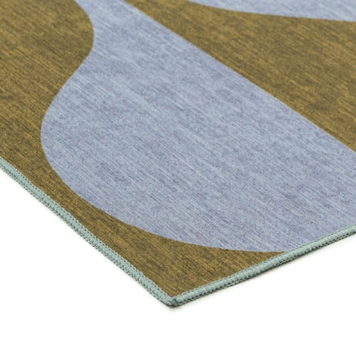 Olive & Blue Keoni Washable Indoor/Outdoor Rug