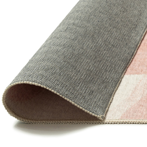 Peach Nisha Washable Indoor/Outdoor Rug