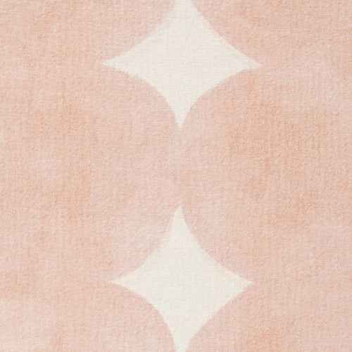 Peach Nisha Washable Indoor/Outdoor Rug