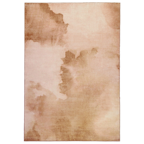 Pink & Beige Caelum Machine Washable Rug
